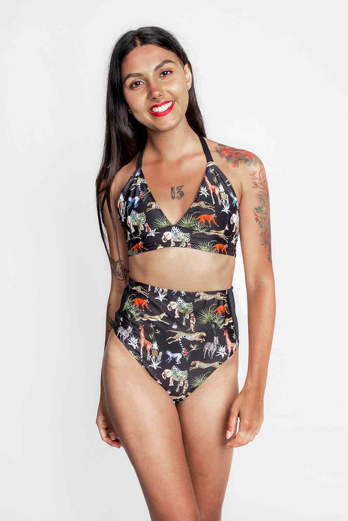 Safari Print Bikini